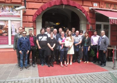 Die Teilnehmer des Kick-off-Meetings für das Projekt ZeroCo2 in Ptuj, Slowenien