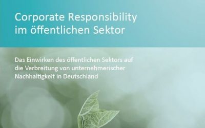 Neue Pro bono Studie der aconium GmbH: Corporate Responsibility im öffentlichen Sektor