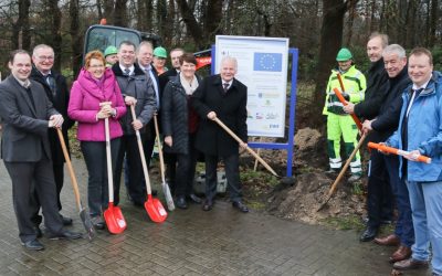 Spatenstich im Landkreis Wesermarsch