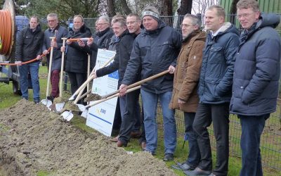 Spatenstich für den Breitbandausbau im Landkreis Oldenburg