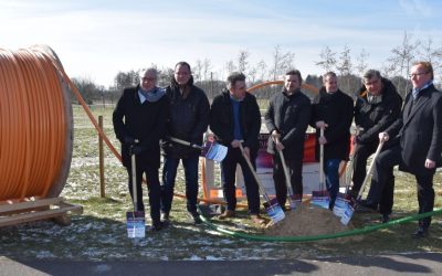 Spatenstich im Landkreis Steinfurt