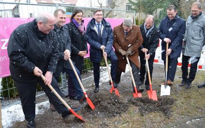 Auftakt zum Breitbandausbau in der Gemeinde Muldestausee