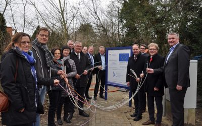 Spatenstich für Breitbandausbau im Landkreis Cloppenburg