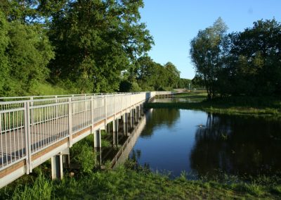 Emsauenbrücke in Emsdetten