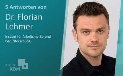 Dr. Florian Lehmer, IAB: „Schnelles Internet bildet die Grundlage für die Weiterentwicklung der Arbeitswelt“