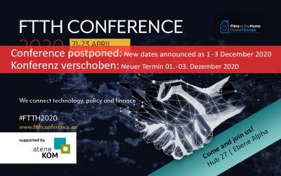 FTTH-Konferenz wegen Coronavirus verschoben