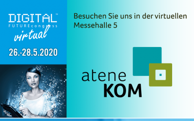 Messe in Zeiten von COVID-19: aconium ist virtueller Aussteller beim DIGITAL FUTUREcongress