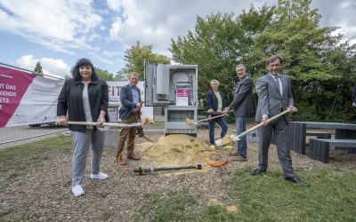 Stadt Herne startet den Breitbandausbau