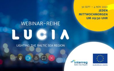 Projekt LUCIA startet Webinar-Reihe zu öffentlicher Beleuchtung