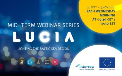 LUCIA project kicks off webinar series on public lighting