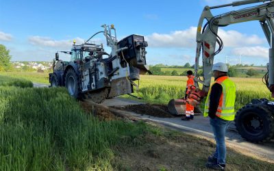 Das Trenching – durch schmale Gräben schneller und effizienter zum flächendeckenden Glasfaserausbau