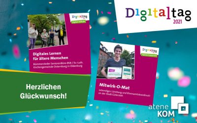 Digitaltag 2021: Das sind die Gewinner des Preises für digitales Miteinander!