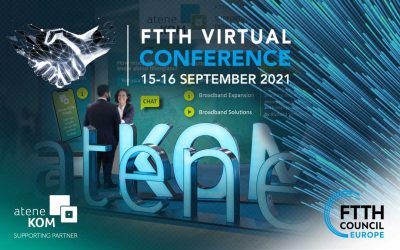 FTTH Virtual Conference: Großer Andrang bei der aconium GmbH