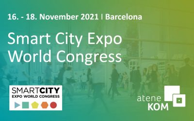 aconium auf dem „Smart City Expo World Congress“ 2021 in Barcelona