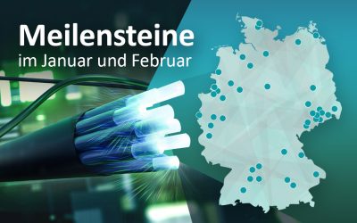 Breitbandausbau im Januar und Februar: BMDV fördert Gigabitprojekte mit rund 391 Millionen Euro