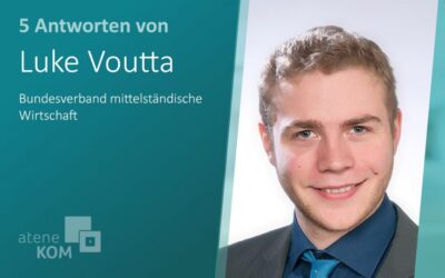 Luke Voutta, BVMW: “German SMEs must keep their finger on the digital pulse”