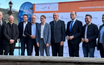 Ein sichtbarer Meilenstein für den ländlichen Raum: Der Weiße Flecken Ausbau in Cham ist abgeschlossen