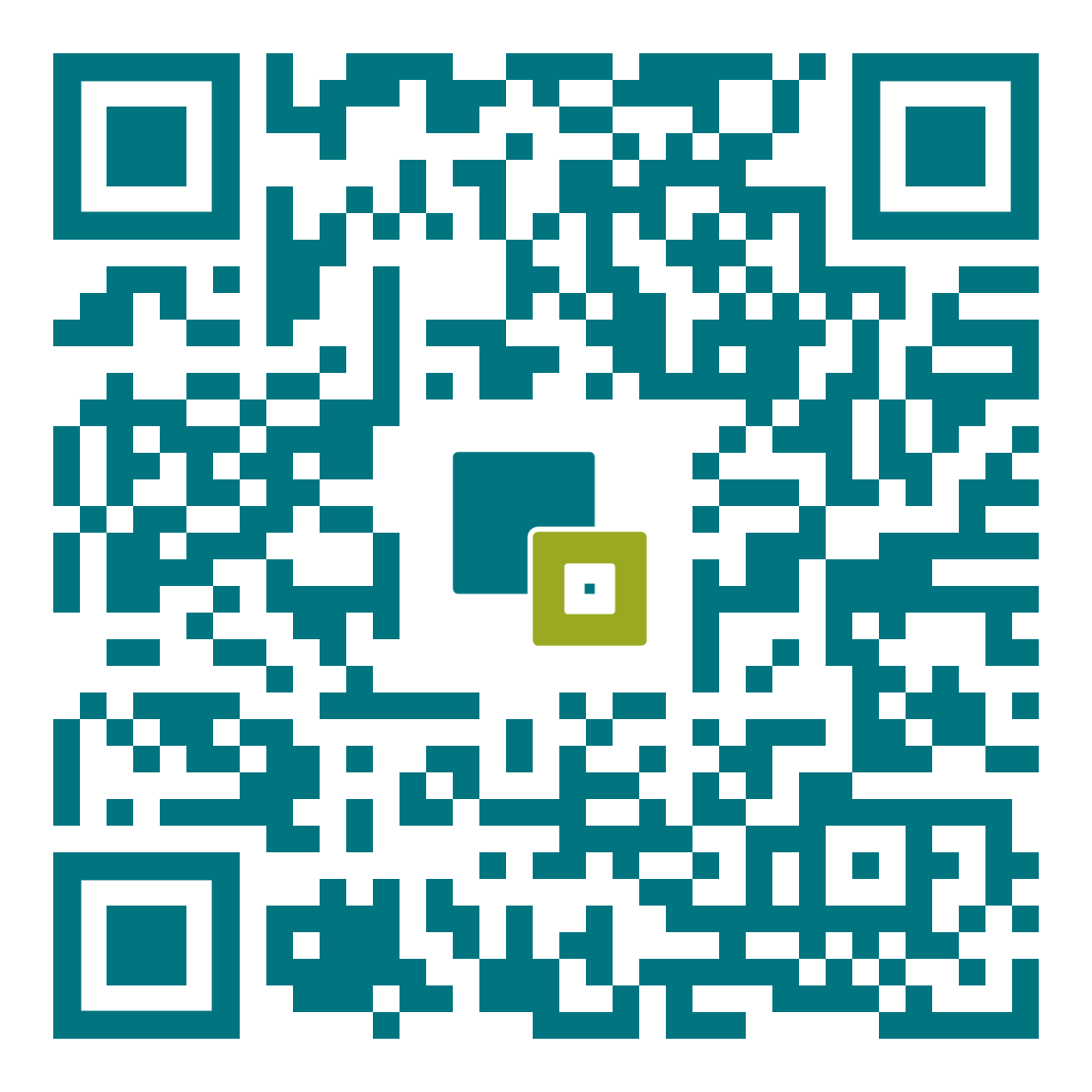 qr code für einen standort